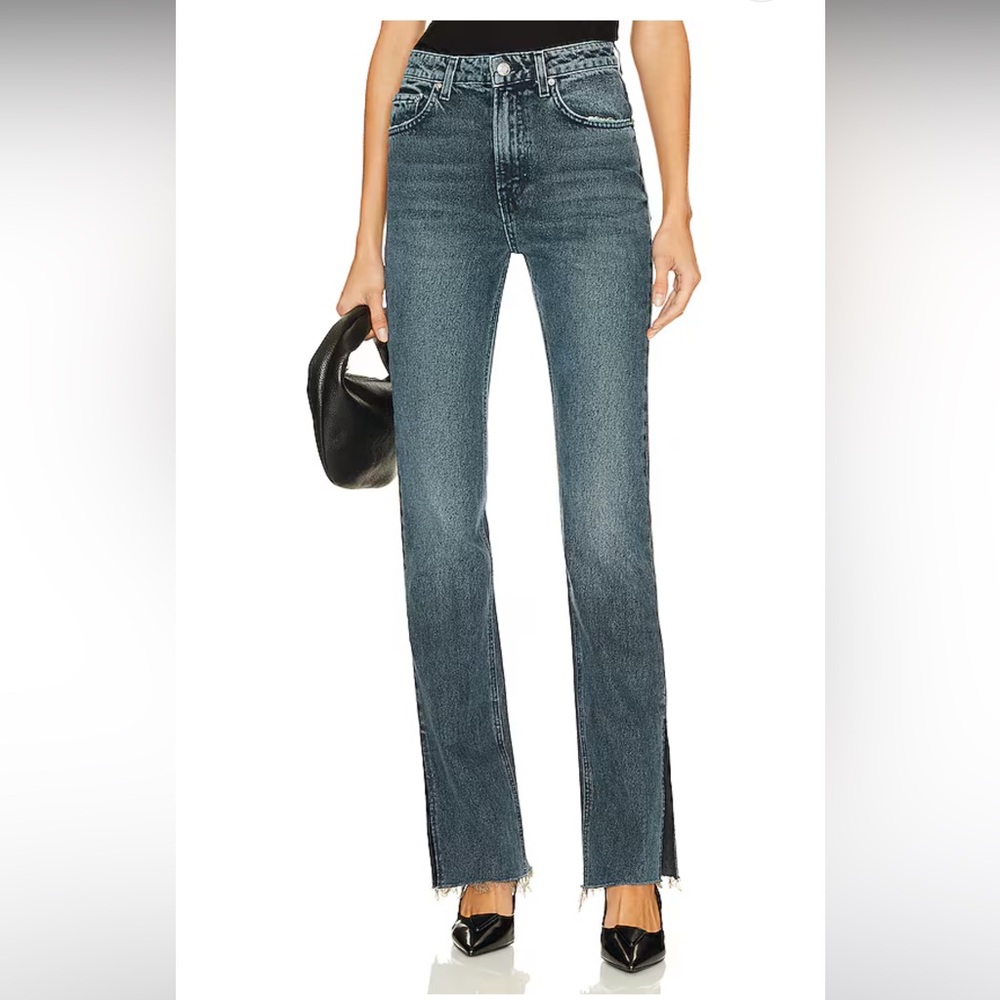 GRLFRND Harlow High Rise Boot W/ Slit Hem in Redondo Pier